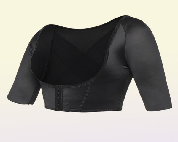 Women039s Shapers Формирователь верхней части руки Горбатый Корректор осанки Корректирующее белье для рук Поддержка спины Женские компрессионные рукава для похудения Sl7768214