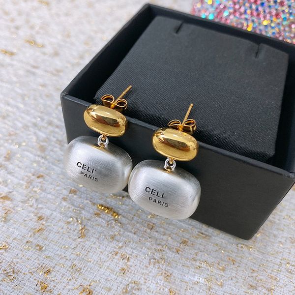 S925 Sterling Silber Gold 2 Farben Ohrstecker für Damen Retro Vintage Neueste Ohrringe Luxus Modedesigner Chinesische Ohrringe Ohrringe Ohrringe Schmuck