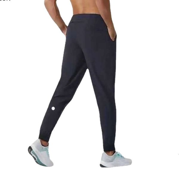 Lulus Yoga-Hosen für Männer, Outfit, Sport, schnell trocknend, Kordelzug, Turnhallentaschen, Jogginghosen, Hosen für Herren, lässig, elastische Taille, 1ihk, Turnhose für Männer mit Taschen, 855