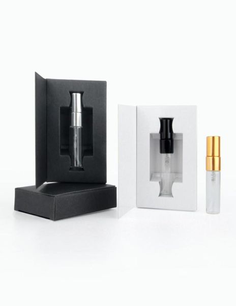 100 PiecesLot 3ml caixas de embalagem mini frasco de perfume com atomizador e frasco de perfume de vidro3961337