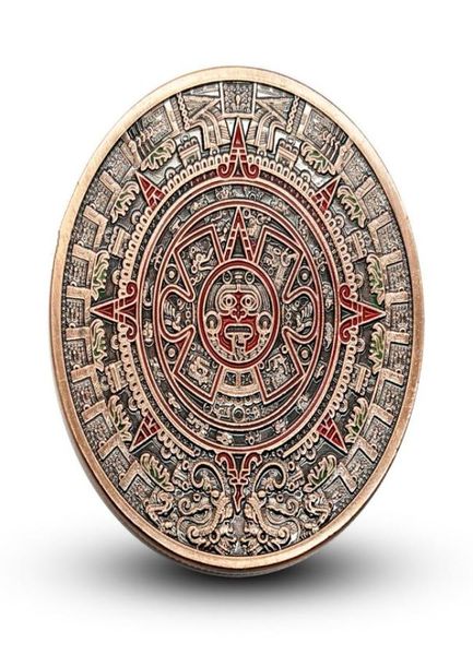 Andere kunsten en ambachten Mexico Maya Azteekse kalender Kunst Profetie Cultuur Munten Collectibles1002725