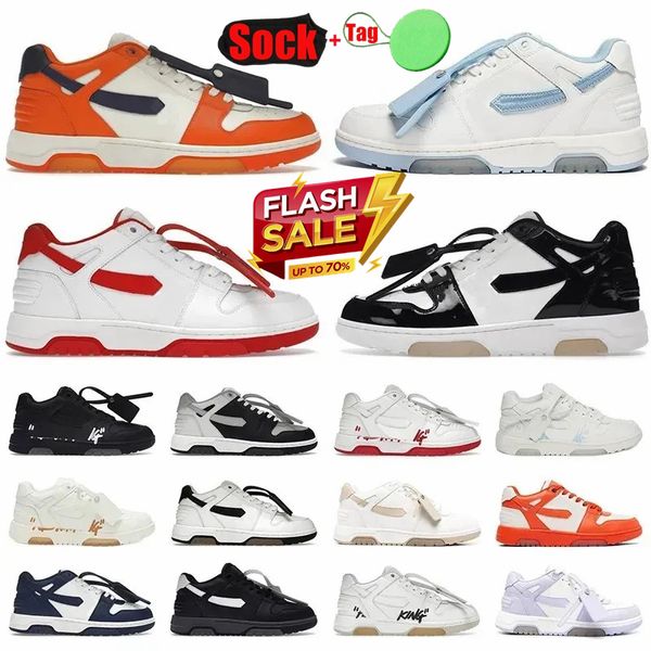 Ofis Ofis Spor Sneaker Tasarımcı Ayakkabı Yürüyüş Adamları İçin Lüks Koşuyor Beyaz Siyah Donanma Vintage Sıkıntılı Sıradan Spor Sporcuları Bayan Trainer