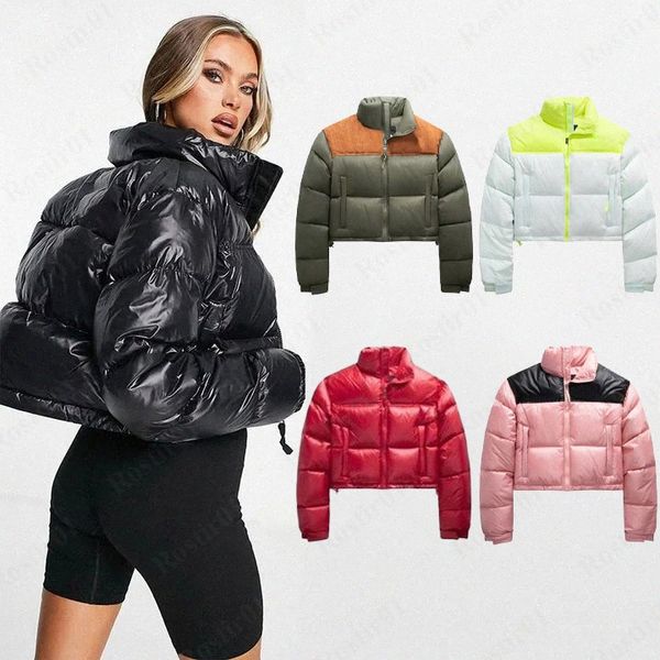 Damen-Designer-Kurzpufferjacke, die Daunenjacken, lange Ärmel, Mäntel, Reißverschlüsse, Oberbekleidung für Männer, Uni-Jacke für Männer, bestickte Buchstaben