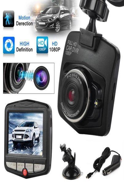 24quot Vehículo 1080P Coche DVR Tablero 32GB Cámara Grabadora de video Tarjeta de memoria Dash Cam GSensor GPS4511034