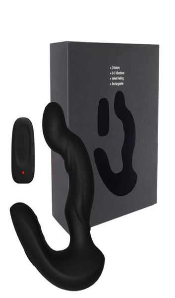 Massagem de próstata com controle remoto sem fio, massageador elétrico de estimulação de próstata, vibrador anal para homens, brinquedos eróticos 5015475