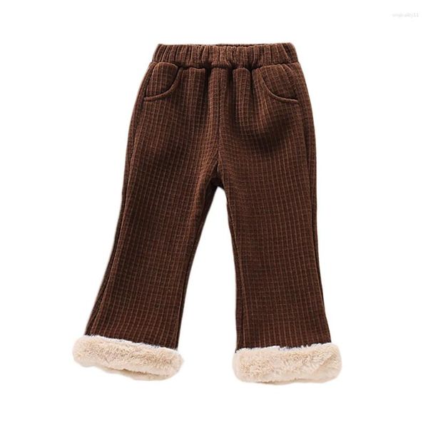 Hosen Hosen Für Mädchen Dicke Warme Winter Kinder Casual Stil Kinder Kleinkind Kleidung Mädchen