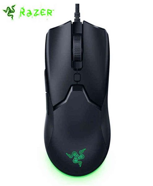 Мини-игровая мышь Razer G Сверхлегкая конструкция Chroma RGB Light Dpi Optail Sensor Мыши J2205235627544