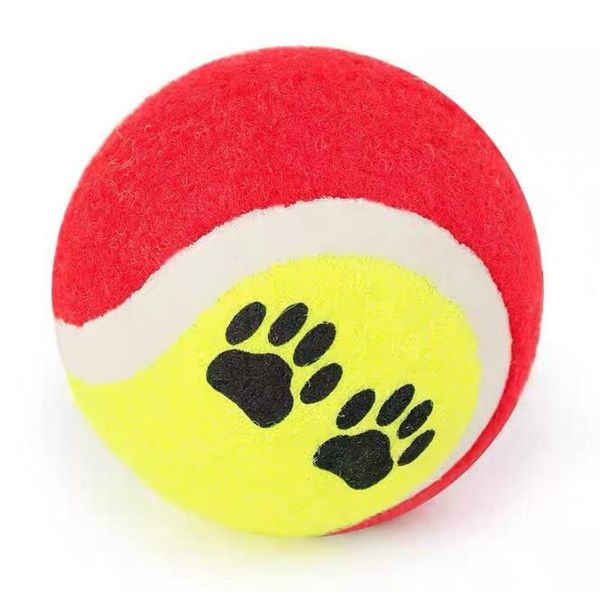 Outdoor Pet Training Tennis Ball Launcher Hund Training Spielzeug Interaktive Fetch Werfen Bälle Spielzeug Haustier Kaut Interaktives Spielzeug