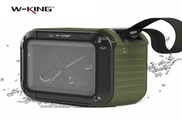 WKING S7 Tragbarer NFC-Lautsprecher, kabellos, wasserdicht, Bluetooth 40, mit 10 Stunden Spielzeit für draußen, Dusche, 4 Farben 8201109