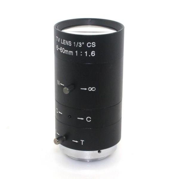 Obiettivo HD 660mm 13quot CS Obiettivo CCTV IR F16 Zoom manuale Iris manuale per telecamera CCD CCTV IP7552534