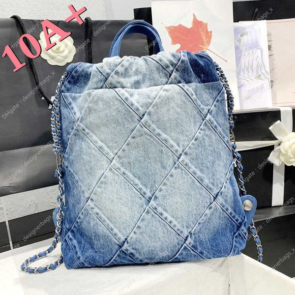 22p moda denim en iyi tasarımcı tote çanta zinciri erkekler backpack dizüstü çanta tasarımcısı sırt çantaları modaya uygun kadın lüks çantalar sıcak