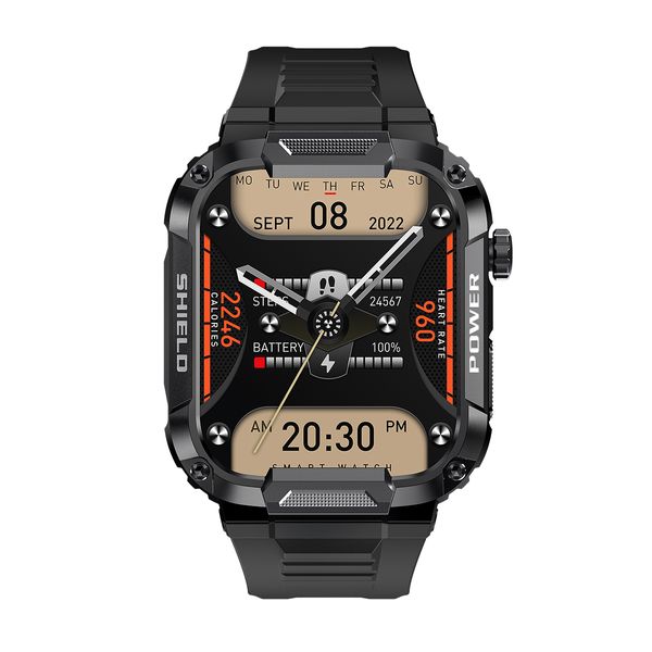 Su geçirmez izleme GPS çocuk izleyicileri metal izle Android Heart IP68 İzle Spor Bluetooth Smartwatch Kan Basıncı ve Glikoz İzleme Pedometre Zamanlayıcıları