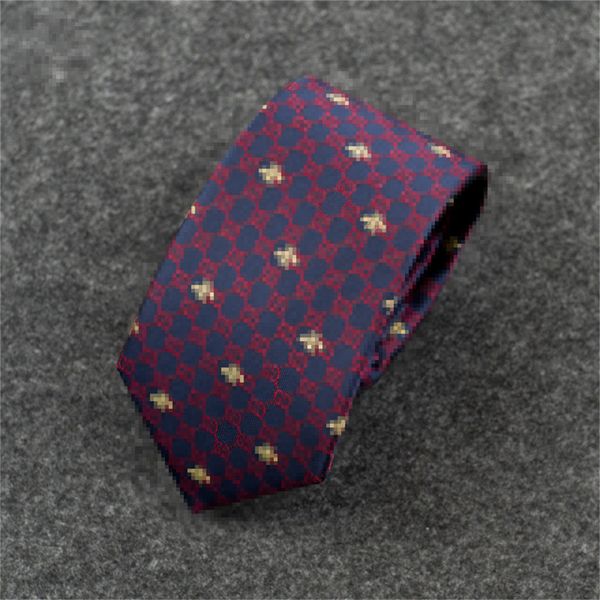 2023 Nuovi uomini legano la cravatta di seta di moda 100% designer cravatta jacquard classica cravatta fatta per uomo per uomo cravatta casual e business con scatola originale G8F