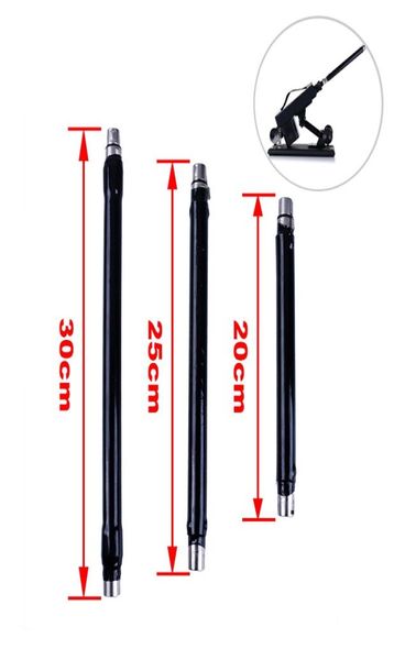 Happytime 20cm25cm30cm Tube Sex Machine 3 XLR-Anschluss Verlängerungsrohr Erhöhen Sie den Nutzungsabstand Verlängerungsstange Maschinenzubehör2487271