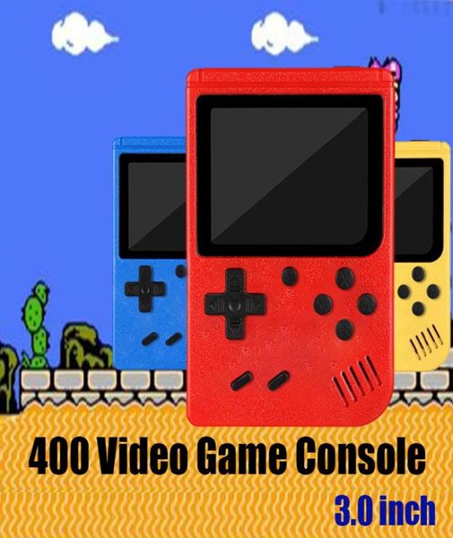 Портативная игровая консоль 400in1 NES, ретро, 8-битный дизайн, 30-дюймовый ЖК-дисплей, 400 классических игр, поддержка AV-выхода для одного игрока Pocket6768905