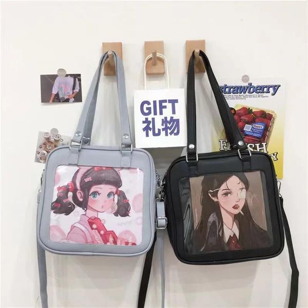 Bolsas japonesas Itabag High School Girls Jk Bag Mulheres Pu Couro Bolsas de Livro de Bolsas de Livro Crossbody Backpack Mulheres Bolso