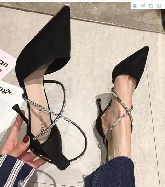 Bot yeni kadın stiletto topuklu yeni mizaç su elmas bandaj sandalet düğün ayakkabıları kadınlar yüksek topuklu seksi pompalar