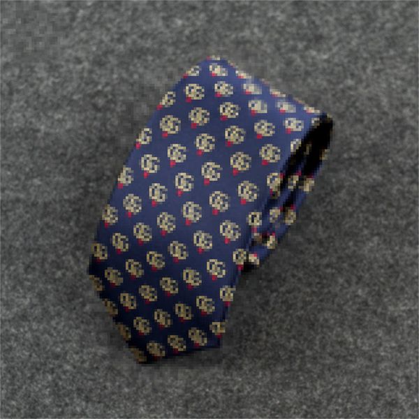 2023 nuovi uomini cravatte moda cravatta di seta 100% designer cravatta jacquard classico tessuto cravatta fatta a mano per gli uomini cravatte casual e da lavoro con la scatola originale g8f1