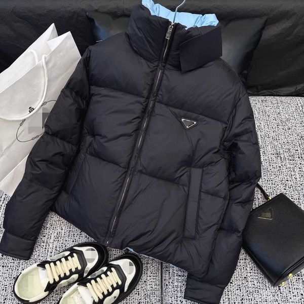 Parkas masculinas temperamento viajando na moda casual simples zíper levante-se pescoço solto confortável quente cor sólida casaco de pão na moda