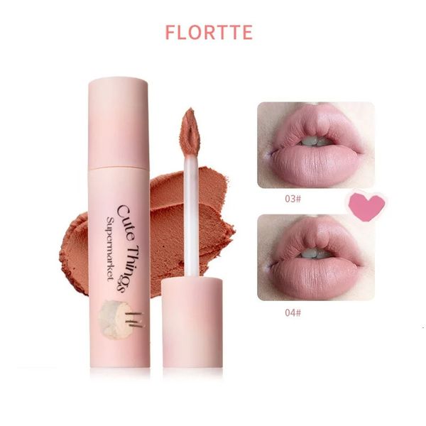 FLORTTE Meria Cream Daily Lip Base Mud Glaze Light Lip Cover Lip Mist Deep Lip Eraser 231229