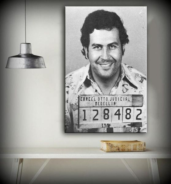 Pablo Escobar Pittura a olio HD Stampe su tela Decorazione della casa Soggiorno Camera da letto Immagini a parete Pittura artistica Senza cornice2736160