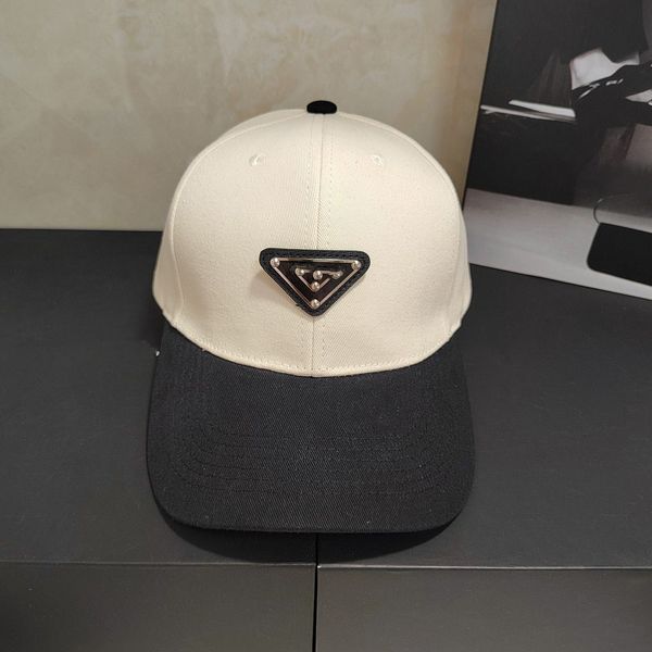 Lüks Tasarımcı Beyzbol Kapakları Erkekler ve Baskı Patchwork Ayarlanabilir Açık Moda Yeni En Popüler Şapka Of 23001