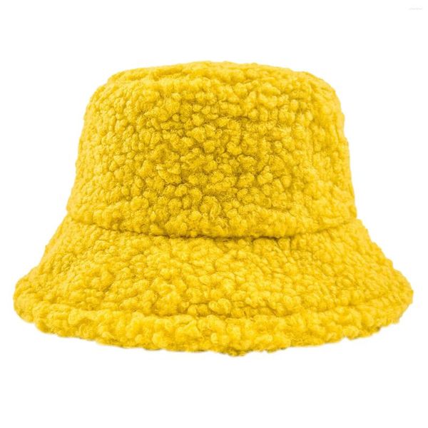 Berets mulheres inverno balde chapéu vintage cloche chapéus quentes faux lã cachecol luvas conjunto para meninos