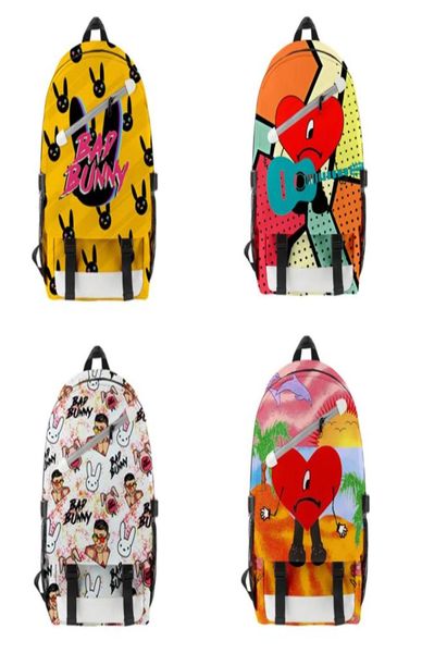 Novo design acessórios crianças mau coelho mochila escola grls sacos de livro meninos dos desenhos animados sacos do bebê moda mini menina saco zíper8583834