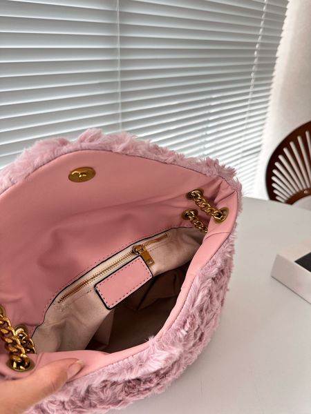 2023 High Beauty Heiße verkaufende Handtasche Fashion Cloud Bag Erstklassiges Lammhaar Luxus Designer Große Kapazität Lässige One-Shoulder-Crossbody 24012223