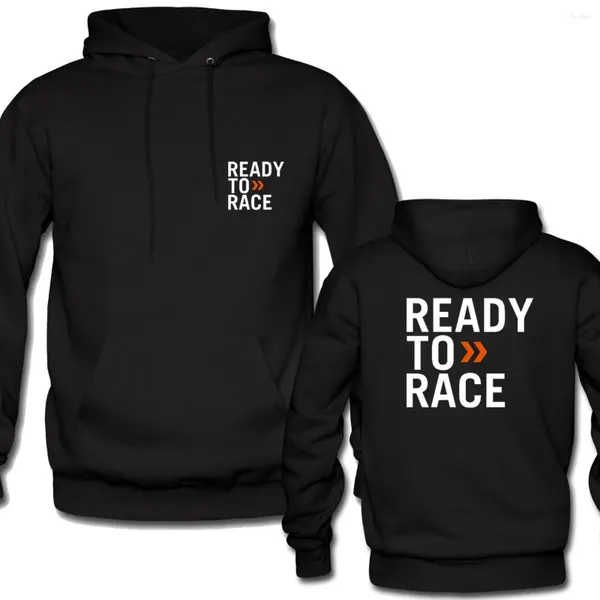 Herren Hoodies Herren Sweatshirt Ready To Race Enduro Cross Motocross Bitumen Bike Life Trainingsanzug Pullover Hipster Hoodie Hoody Plus Size Tops