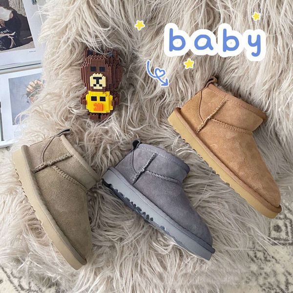 Australie mini stivali per bambini ragazzo scarpe firmate tasman boot ragazze neve bassa capretto inverno stivaletti caldi gioventù scarpa australiana Stivali invernali per bambini