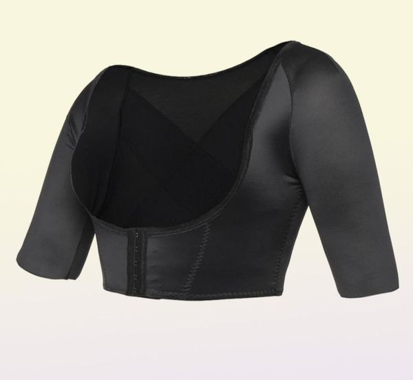 Women039s Shapers Формирователь плеча Горбатый Корректор осанки Корректирующее белье для рук Поддержка спины Женские компрессионные рукава для похудения Sl3212619