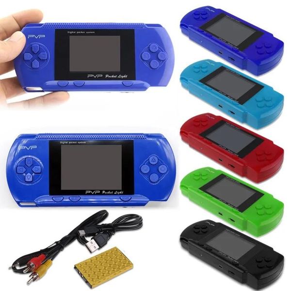 Oyuncular Pvp Handheld Oyun Oyuncusu Pvp İstasyonu Işık 3000 2.7 inç LCD Ekran Retro Mini Taşınabilir Video Oyunu Konsolları TV Oyun Kutusu PK SUP PXP