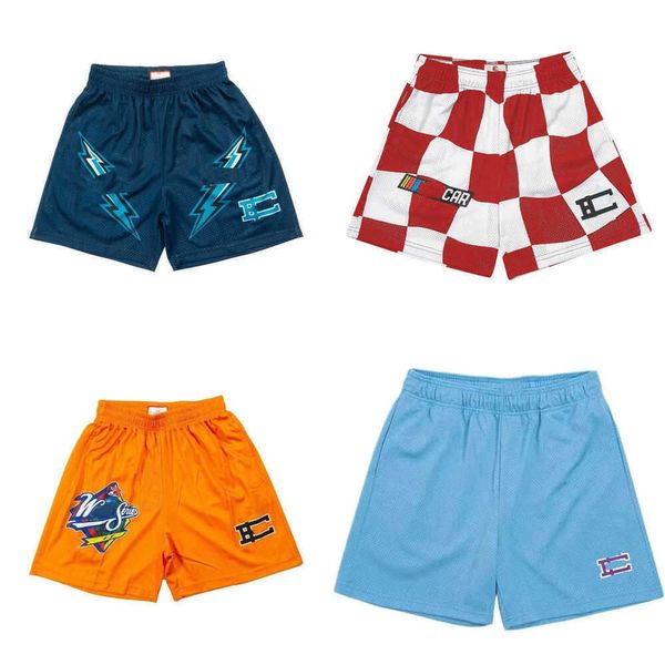 7cb1 Pantaloncini da uomo Xx Summer Ericly Designer Casual Uomo Emmanuelness Lunghezza al ginocchio Allentato Hip Hop Uomo Ee Short Running Fintness Beach Si Sd