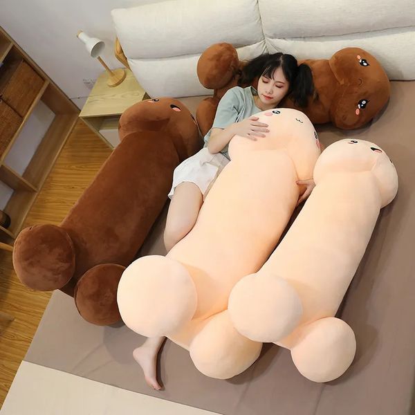 Kawaii Pene Giocattoli di Peluche Sexy Carino Lungo Cuscino Del Sesso Animali di Peluche Fidanzato Morbido Divertente giocattoli per adulti Simulazione Fidanzata Regalo 231228