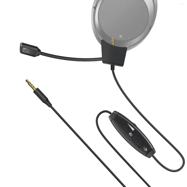 Микрофоны FULAIM, микрофонный кабель для Sony WH-1000XM4 WH-1000XM3, наушники, ПК, ноутбук, PS4, PS5, Xbox One, контроллер