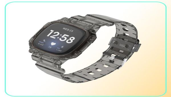 Fitbit Versa Versa 3 Bands Fitbit Sense Bands Klasik Değiştirme Yumuşak Sport Case Band Accessories5501816