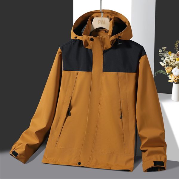 2024 Giacca da uomo Softshell traspirante impermeabile da uomo Cappotti sportivi da sci Escursionismo Giacca da trekking da uomo antivento invernale Capispalla Soft Shell