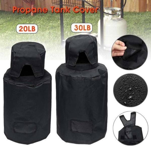 20lb 30lb Propan Tank Abdeckung Gas Flasche Abdeckungen Wasserdicht Staubdicht für Outdoor Gasherd Camping Teile T2001179705743