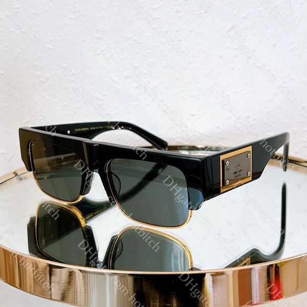 Классические квадратные солнцезащитные очки в большой оправе Дизайнерские мужские солнцезащитные очки Высокое качество Классические солнцезащитные очки с буквами Женские уличные затемняющие очки оптом