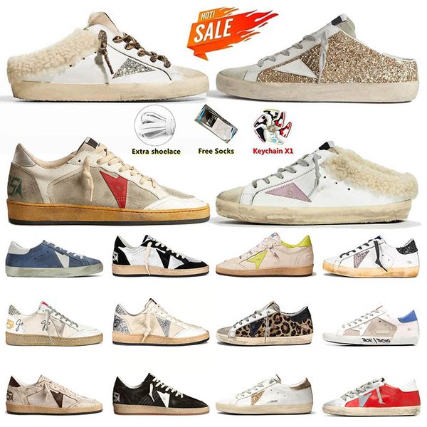 golden goose ball star golden goose men golden goose sneakers Casual Shoes sneaker low Leather Graffiti women Sneakers Designer Shoes Suede Glitter Slide Shoes【code ：L】