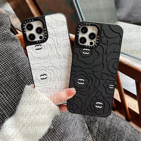 iPhone Case Designer Phone Case para iPhone 15 Pro Max Capas Apple iPhone 14 Pro Max 13 Pro 12 11 XS Max XR X 12promax 11promax 15 Plus Case 3D 2C Embossing Mobile Cover