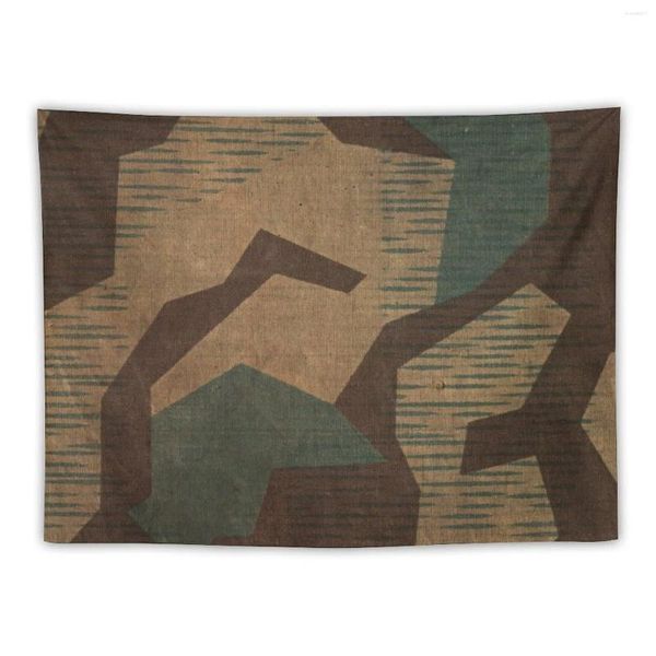 Tapestries Splintertarn German Camouflage (Versione 2) Arazzo Decorazione Estetica Per Camere Estetica