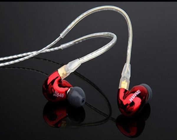 SE846 in ear HIFI Auricolari Cuffie con cancellazione del rumore Mani Cuffie FAI DA TE 6BA Unità di azionamento Moving Iron Cuffie per iPhone 12 9499327