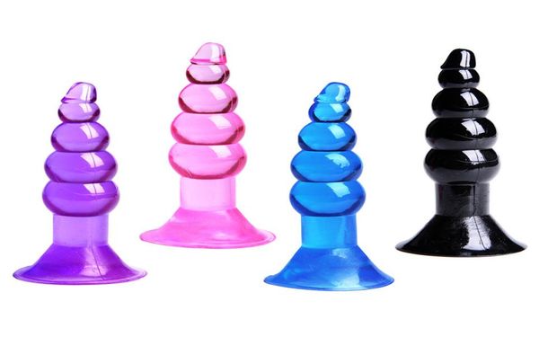 Mini giocattolo adulto del sesso Vita notturna Jelly Bullismo Butt Plug Plug anale Cortile Prodotto adulto del sesso Giocattoli erotici del sesso per uomini e donne8859021