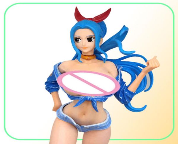 Figura anime giapponese GK Girl One Piece Nefertari Vivi Nami Boa Hancock Action PVC Figure Toy Gioco Statue Collection Doll Gift AA223398164