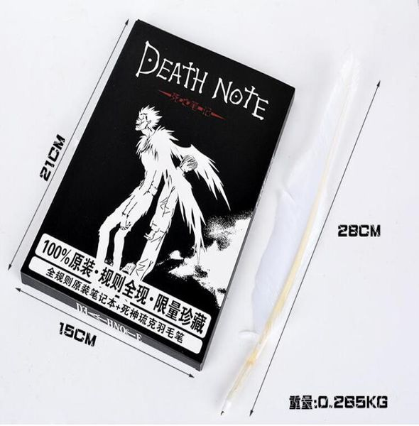 Moda Anime Tema Death Note Cosplay Notebook New School Grande diario di scrittura 205cm145cm6652327