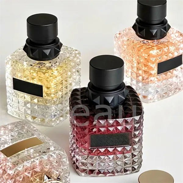 Brand feminino perfume90ml 100ml perfume coral sonho eau de hoilette duradouro bom cheiro edp design colônia spray corporal
