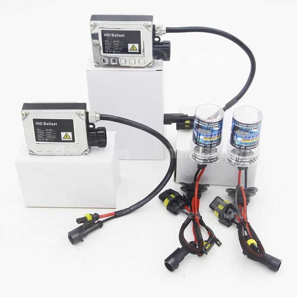 HID-Auto-Xenon-Kits, 55 W, Xenon-Licht-Vorschaltgerät + Lampenumwandlung, HID-Kit H1, H3, H7, H8, H9, H11, 9005 HB3, 9006, HB4, 3000–10000 K, 12 V, Autoscheinwerfer, Nebelscheinwerfer, L231228, L231228