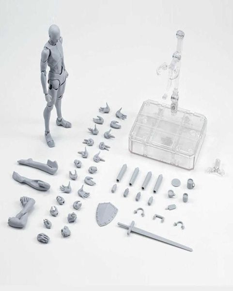 Disegno di figure per artisti Action Figure Modello Manichino umano Uomo Donna Kit Action Toy Figure Anime Figure Figurine Q07225582116